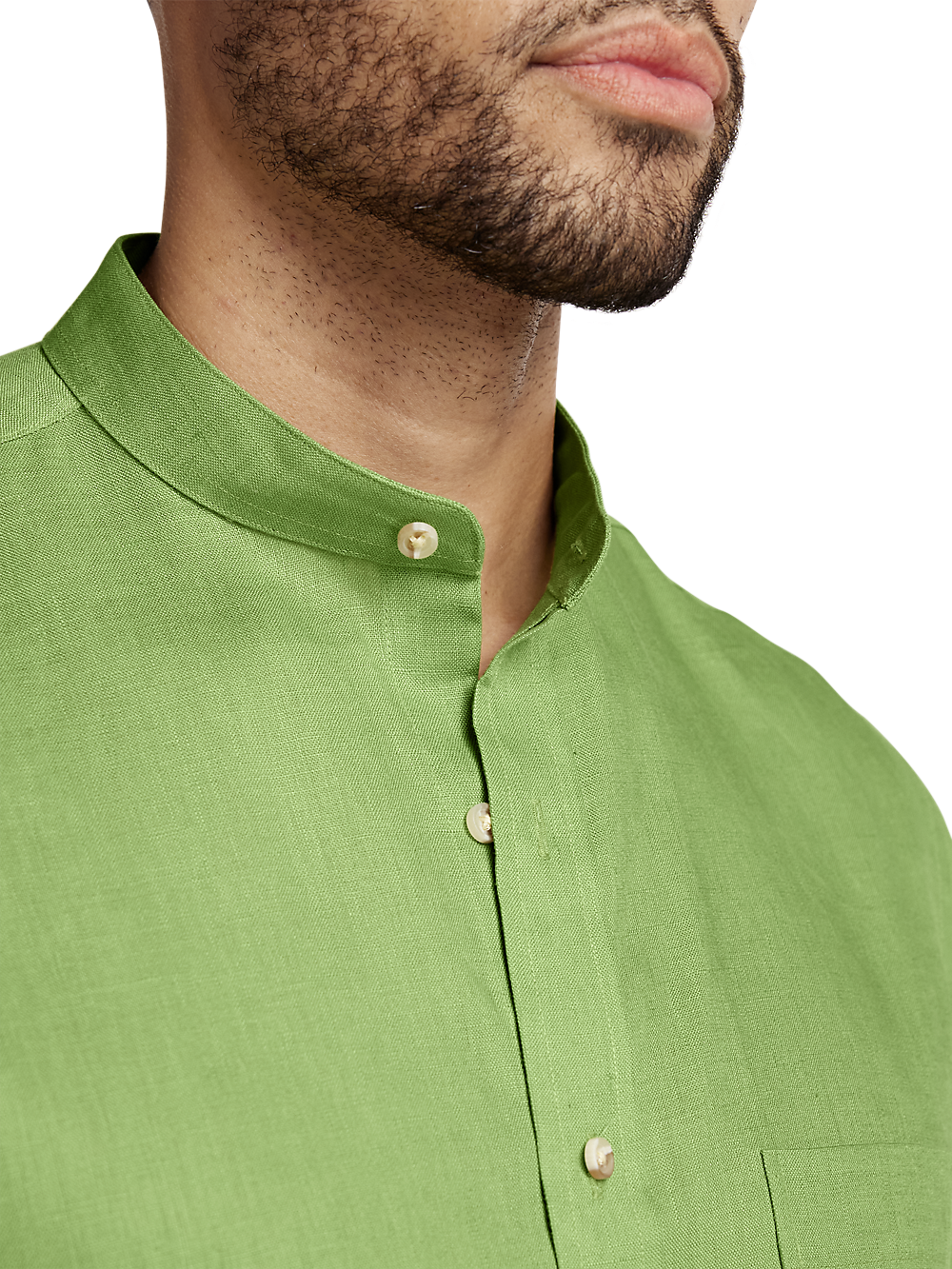 Alternate Image of Linen Solid Casual Shirt-2