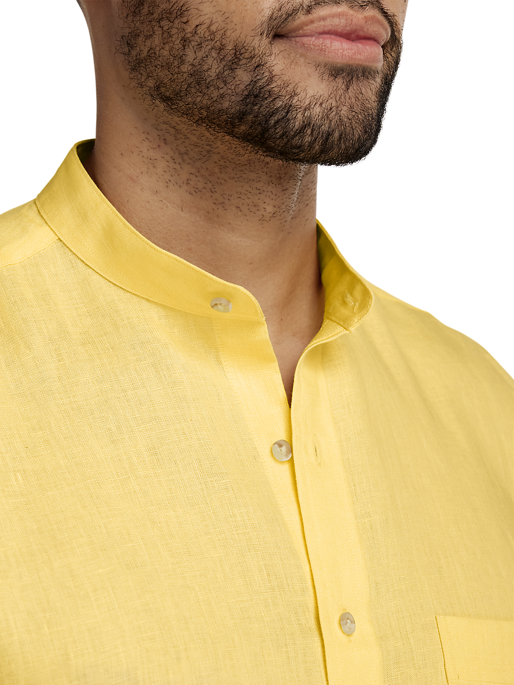 Alternate Image of Linen Solid Casual Shirt-2