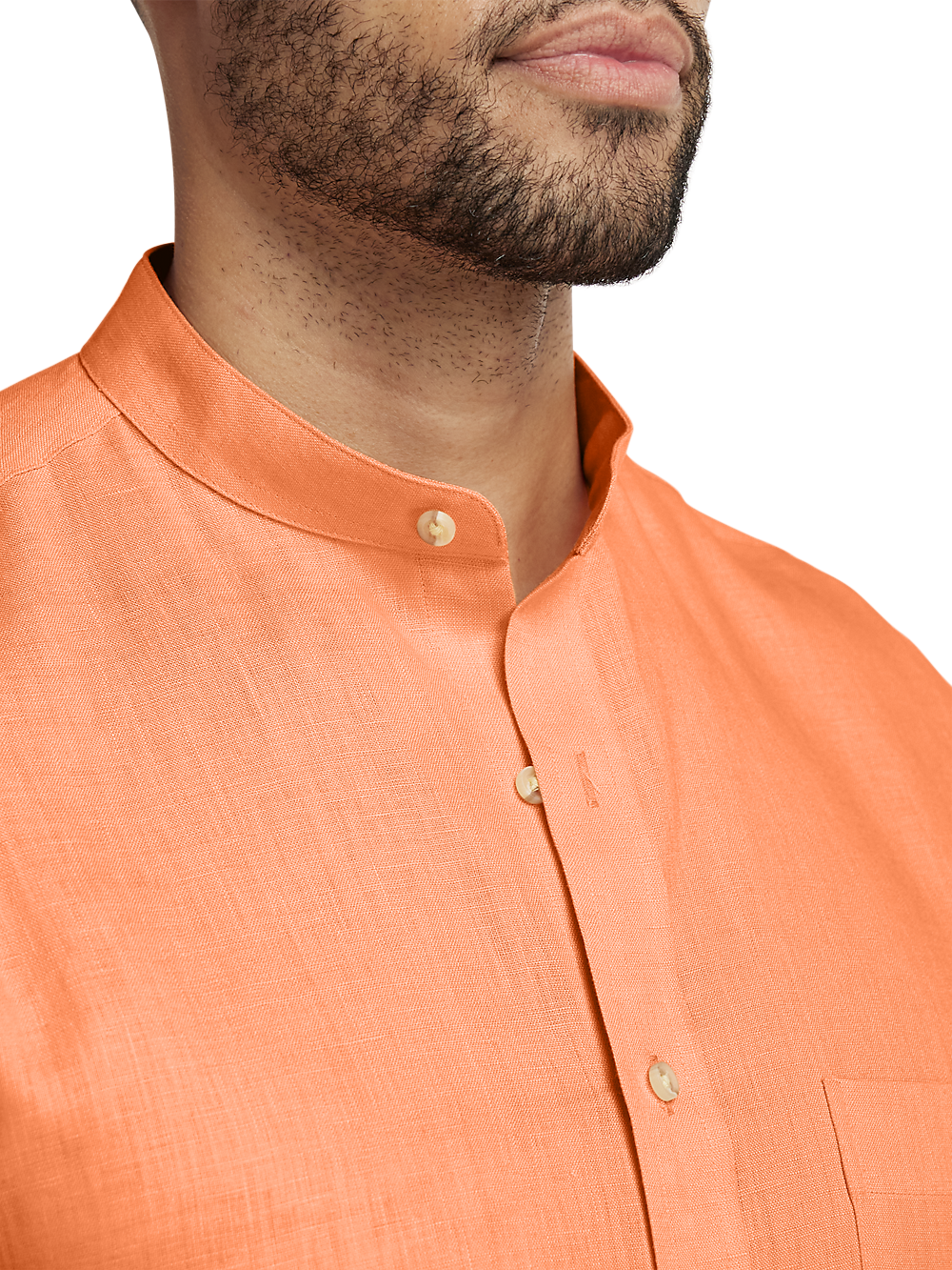 Alternate Image of Linen Solid Casual Shirt-2