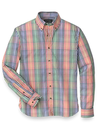 Cotton Check Casual Shirt - Multi