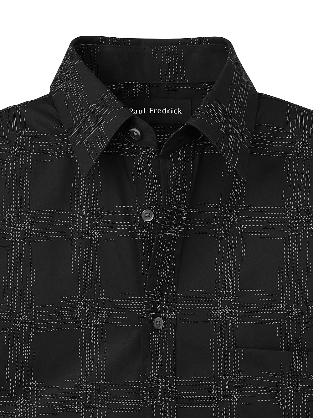 Alternate Image of Cotton Check Print Casual Shirt-1