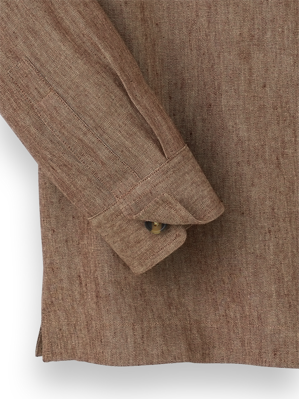 Alternate Image of Linen Blend Solid Overshirt-2