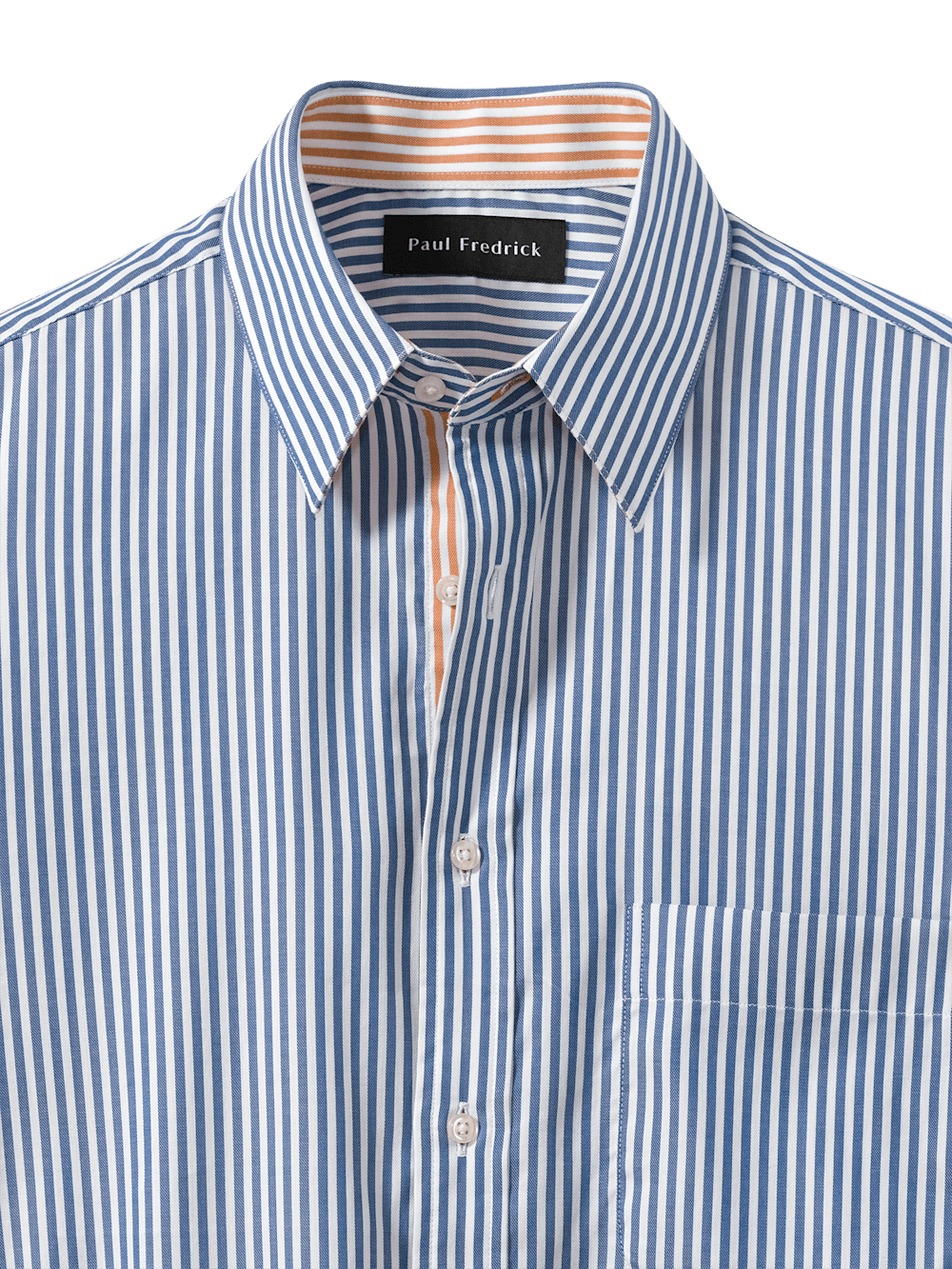 Alternate Image of Cotton Stripe Casual Shirt-6