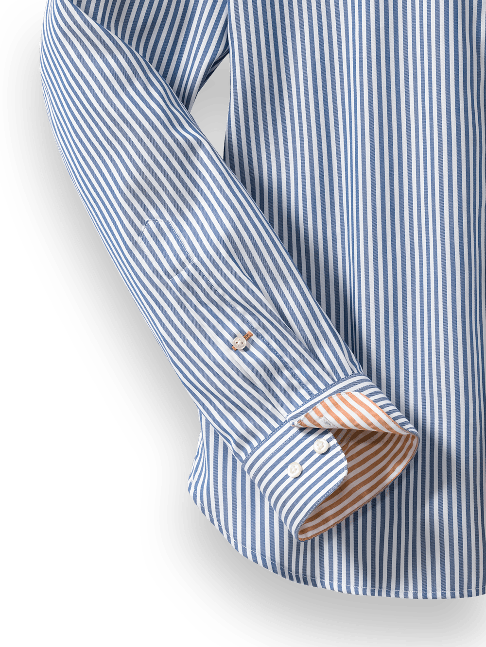 Alternate Image of Cotton Stripe Casual Shirt-7