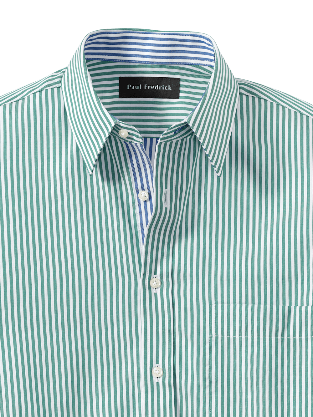 Alternate Image of Cotton Stripe Casual Shirt-6