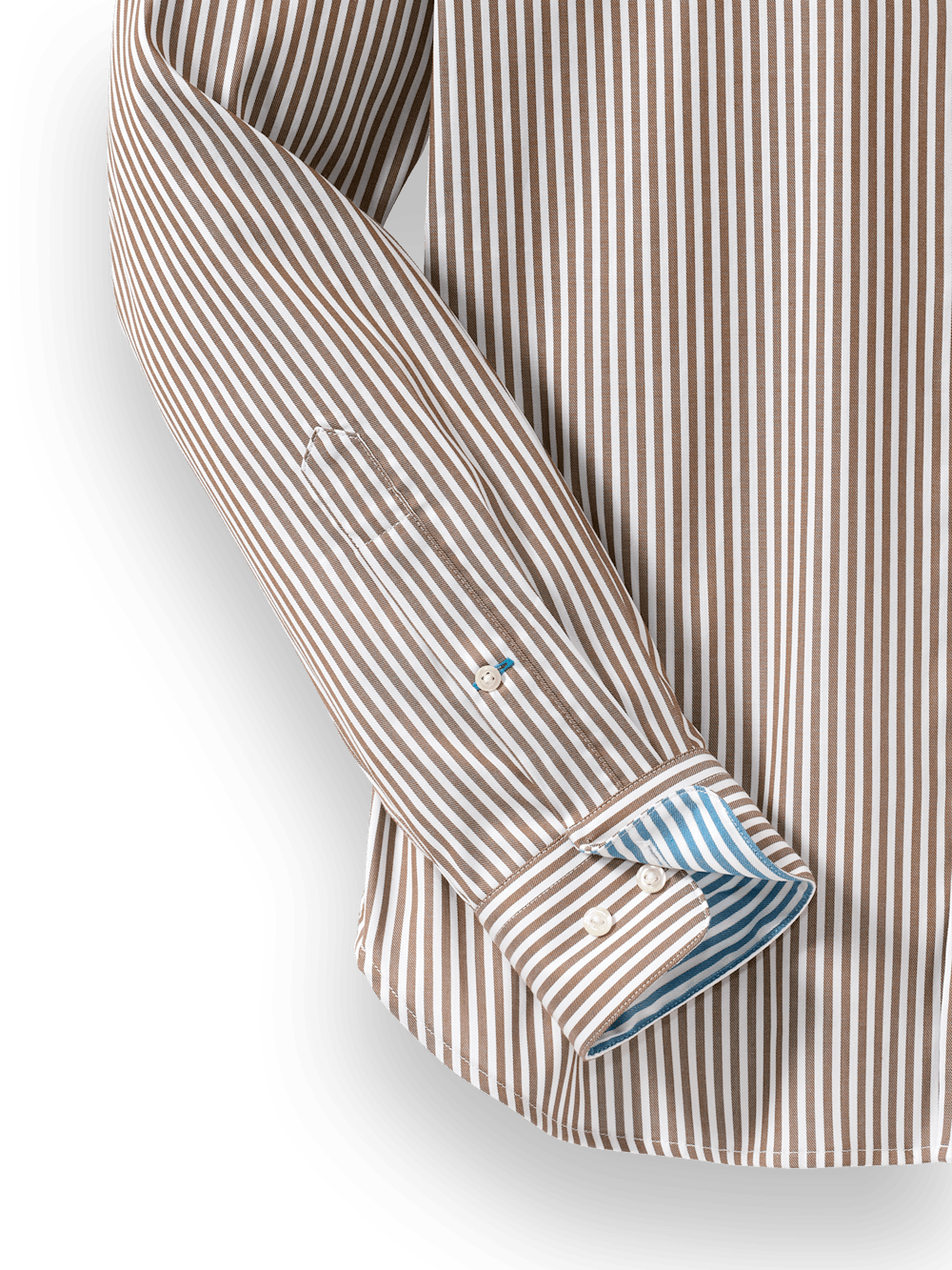 Alternate Image of Cotton Stripe Casual Shirt-7