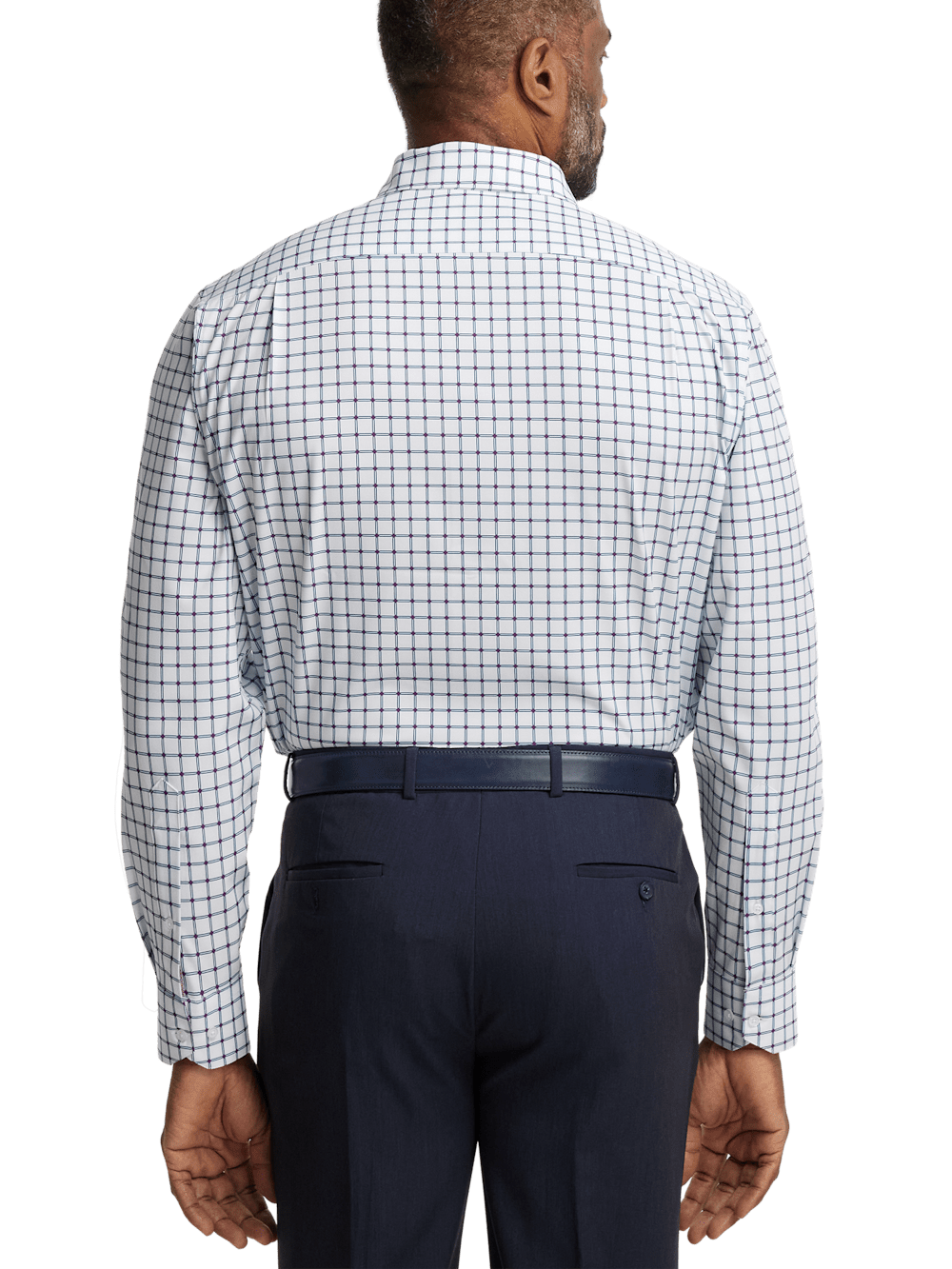 Alternate Image of Performance Stretch Check Casual Shirt-4