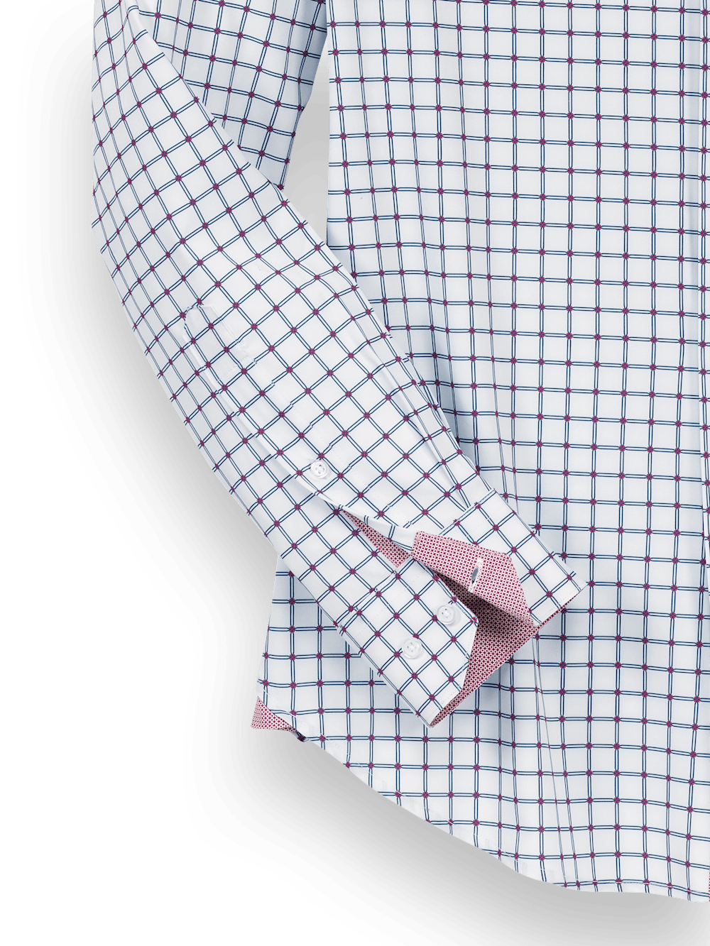 Alternate Image of Performance Stretch Check Casual Shirt-6