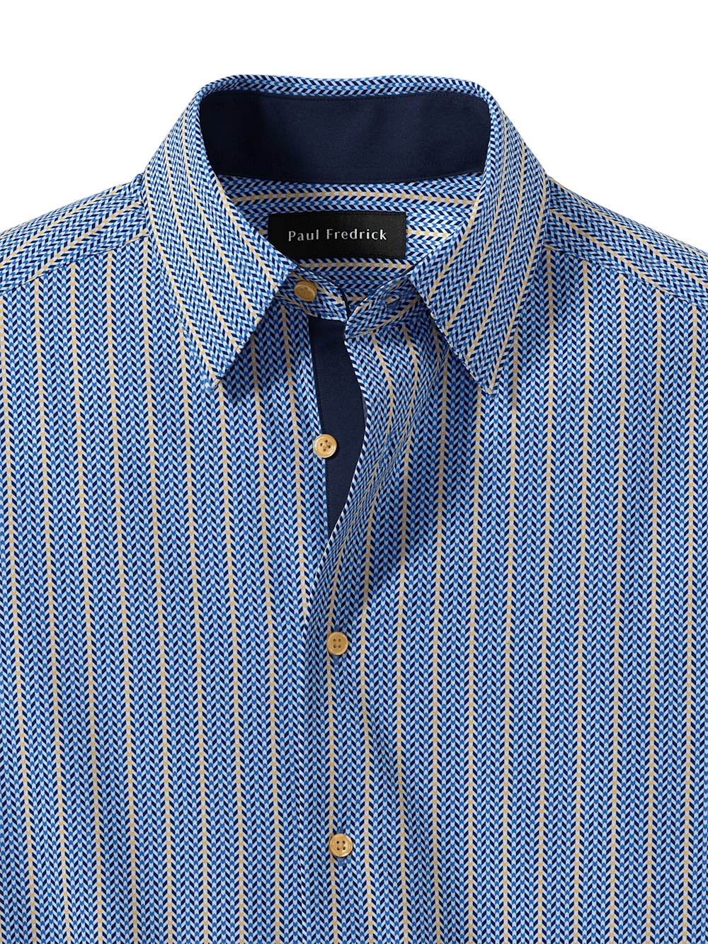 Alternate Image of Performance Stretch Stripe Casual Shirt-5