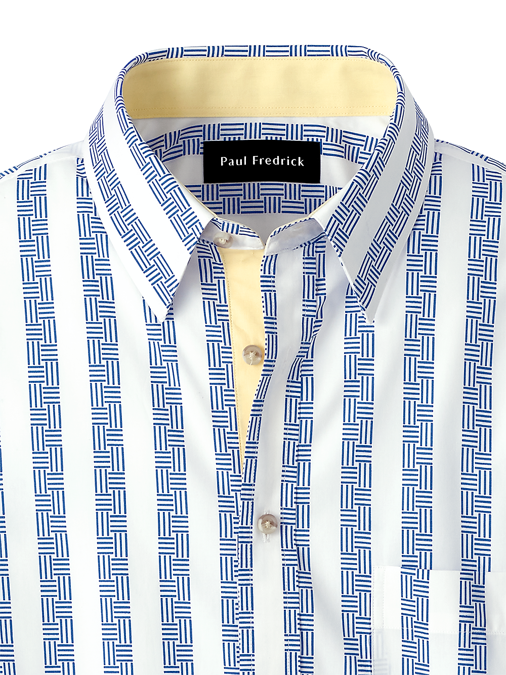 Alternate Image of Cotton Stripe Print Casual Shirt-2