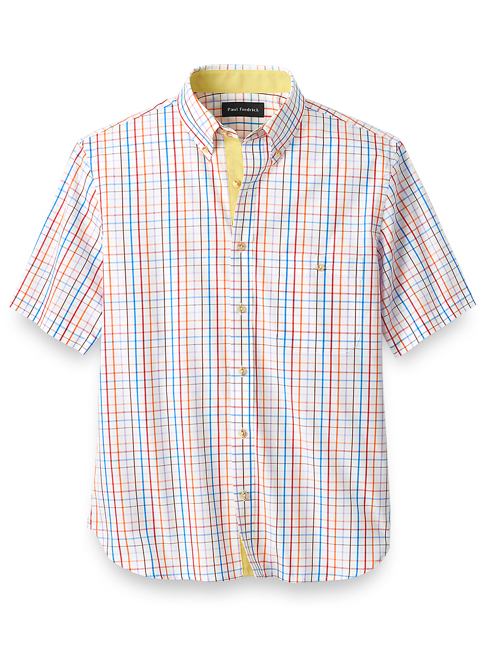 Product Image of Cotton Check Casual Shirt-Multi