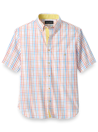 Cotton Check Casual Shirt - Multi