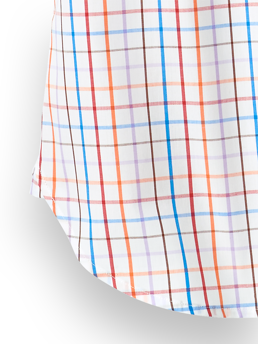 Alternate Image of Cotton Check Casual Shirt-2