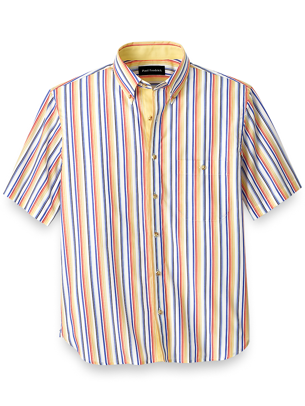 Product Image of Cotton Stripe Casual Shirt-Multi