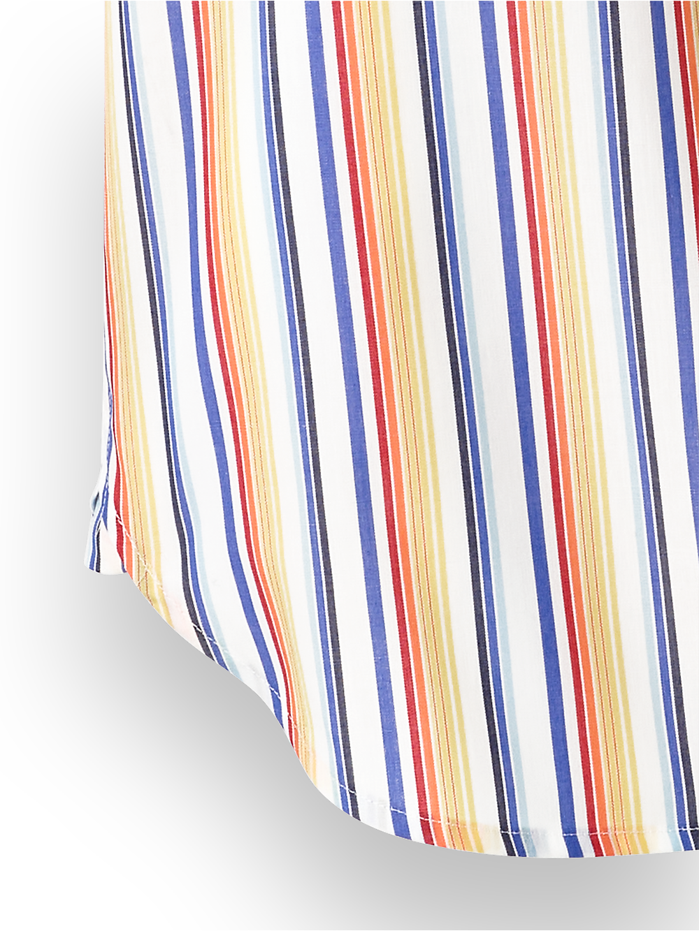 Alternate Image of Cotton Stripe Casual Shirt-2