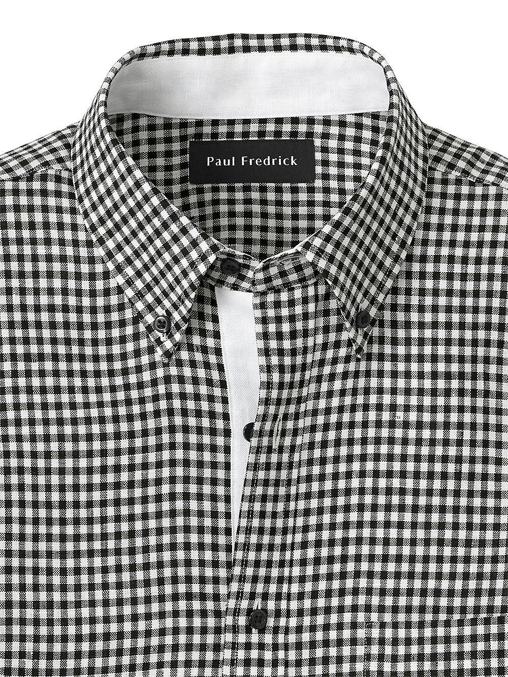 Alternate Image of Linen Gingham Check Casual Shirt-5