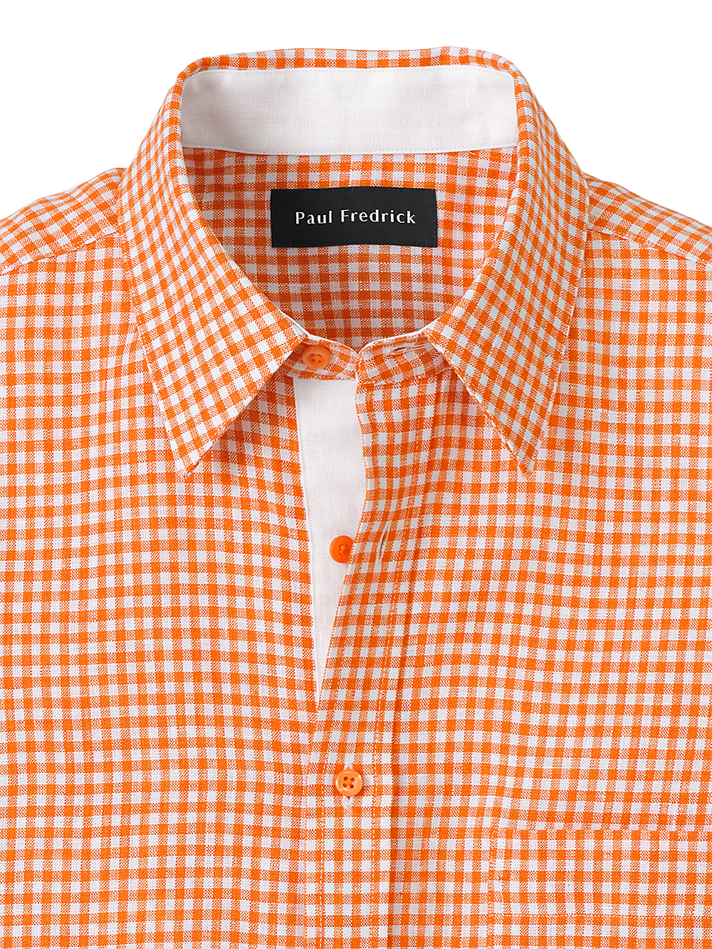 Alternate Image of Linen Gingham Check Casual Shirt-5