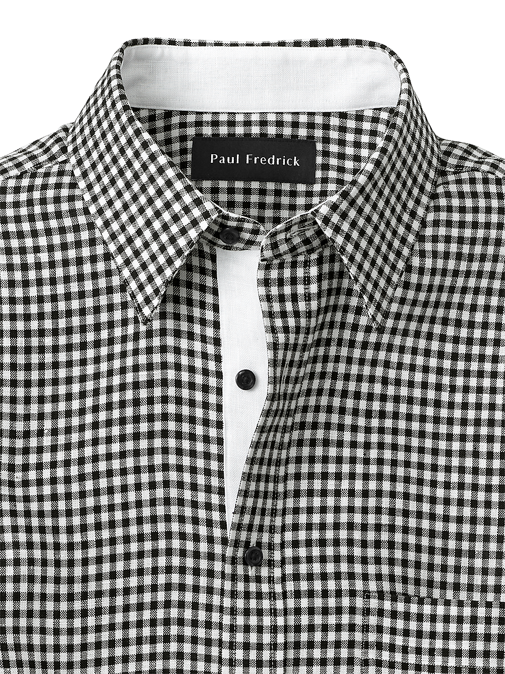 Alternate Image of Linen Gingham Check Casual Shirt-5