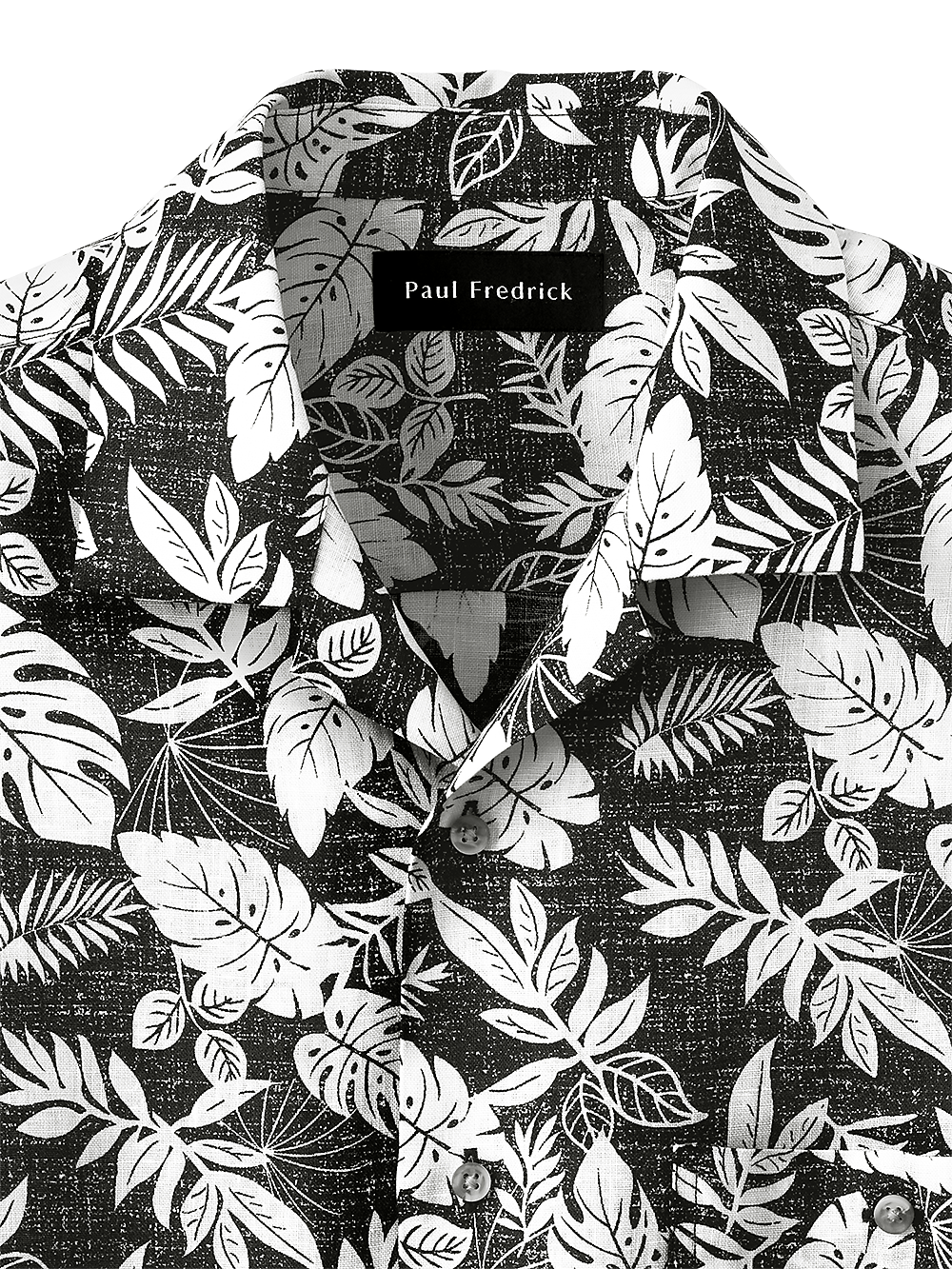 Alternate Image of Linen Botanical Print Casual Shirt-5