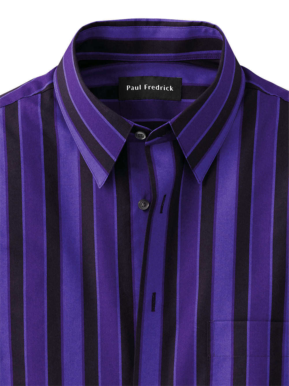 Alternate Image of Cotton Stripe Casual Shirt-1