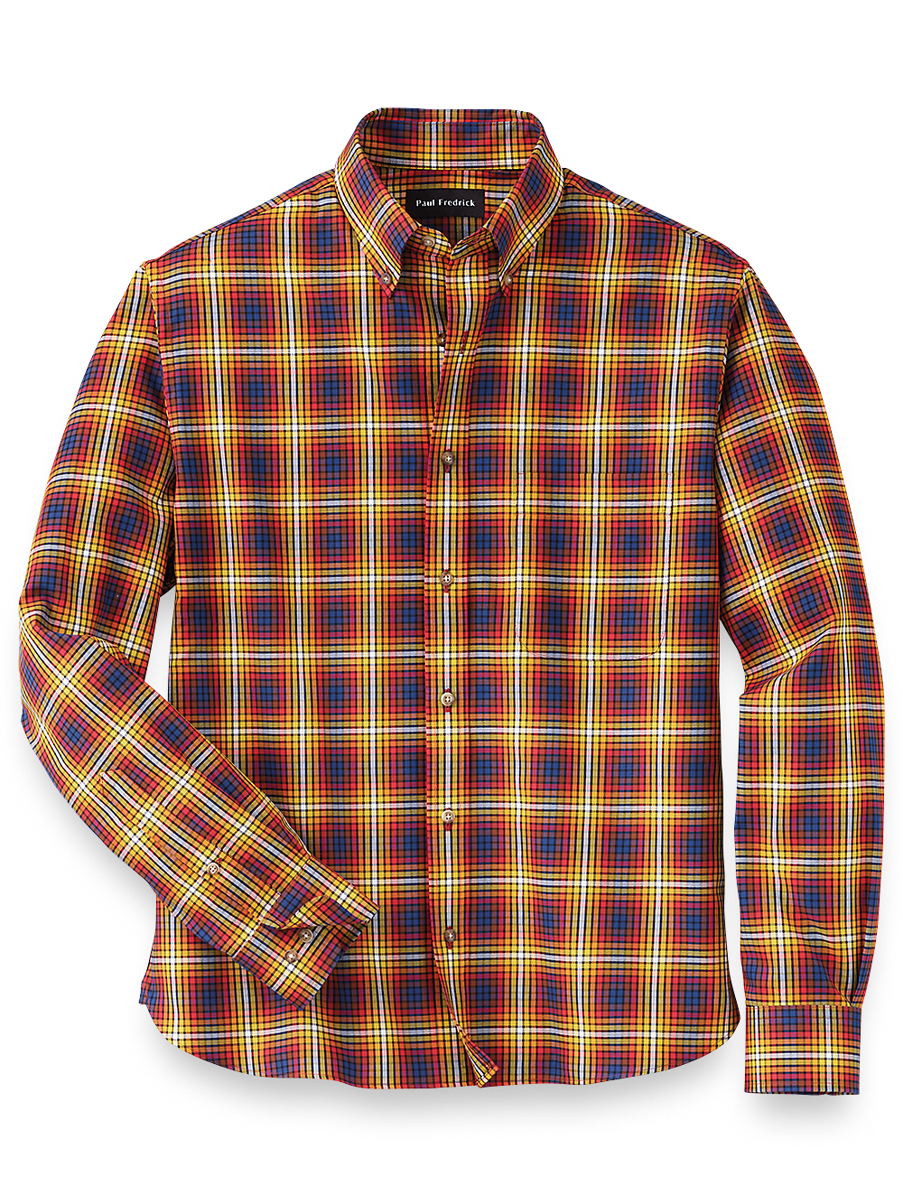 Product Image of Cotton Check Casual Shirt-Multi