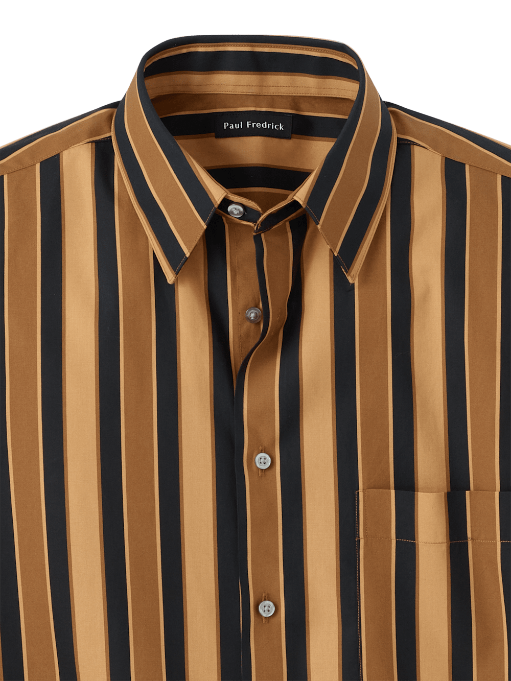 Alternate Image of Cotton Stripe Casual Shirt-5