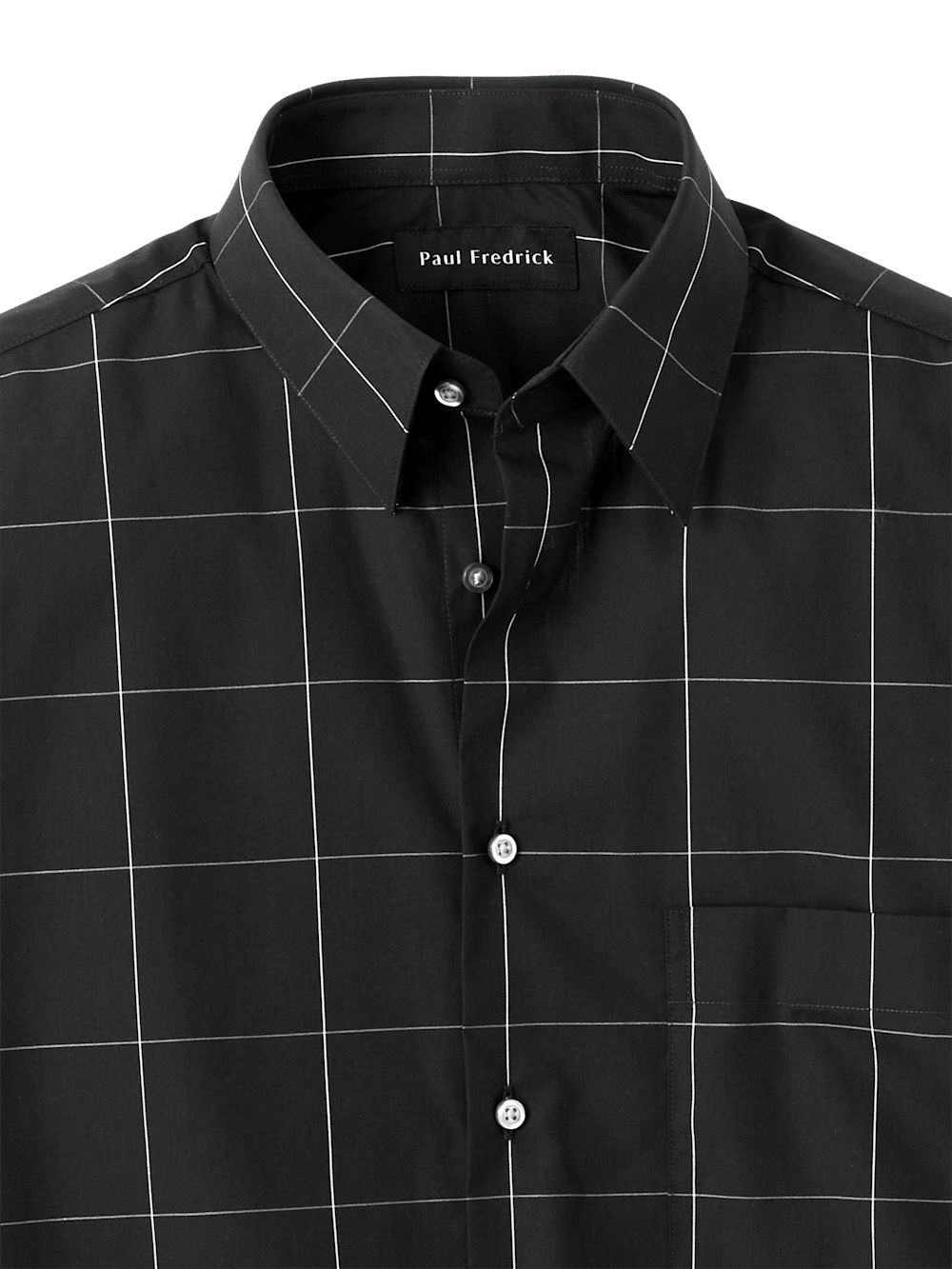 Alternate Image of Cotton Windowpane Casual Shirt-5