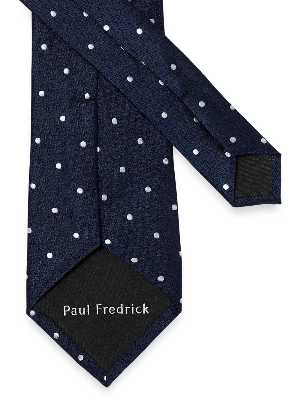 Alternate Image of Dot Woven Silk Tie-2