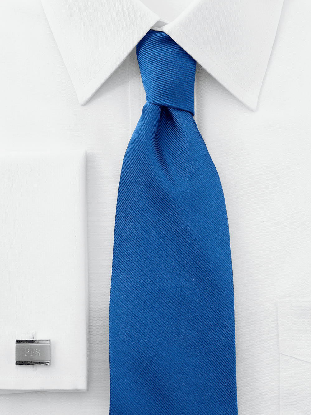 Alternate Image of Solid Twill Woven Silk Tie-1