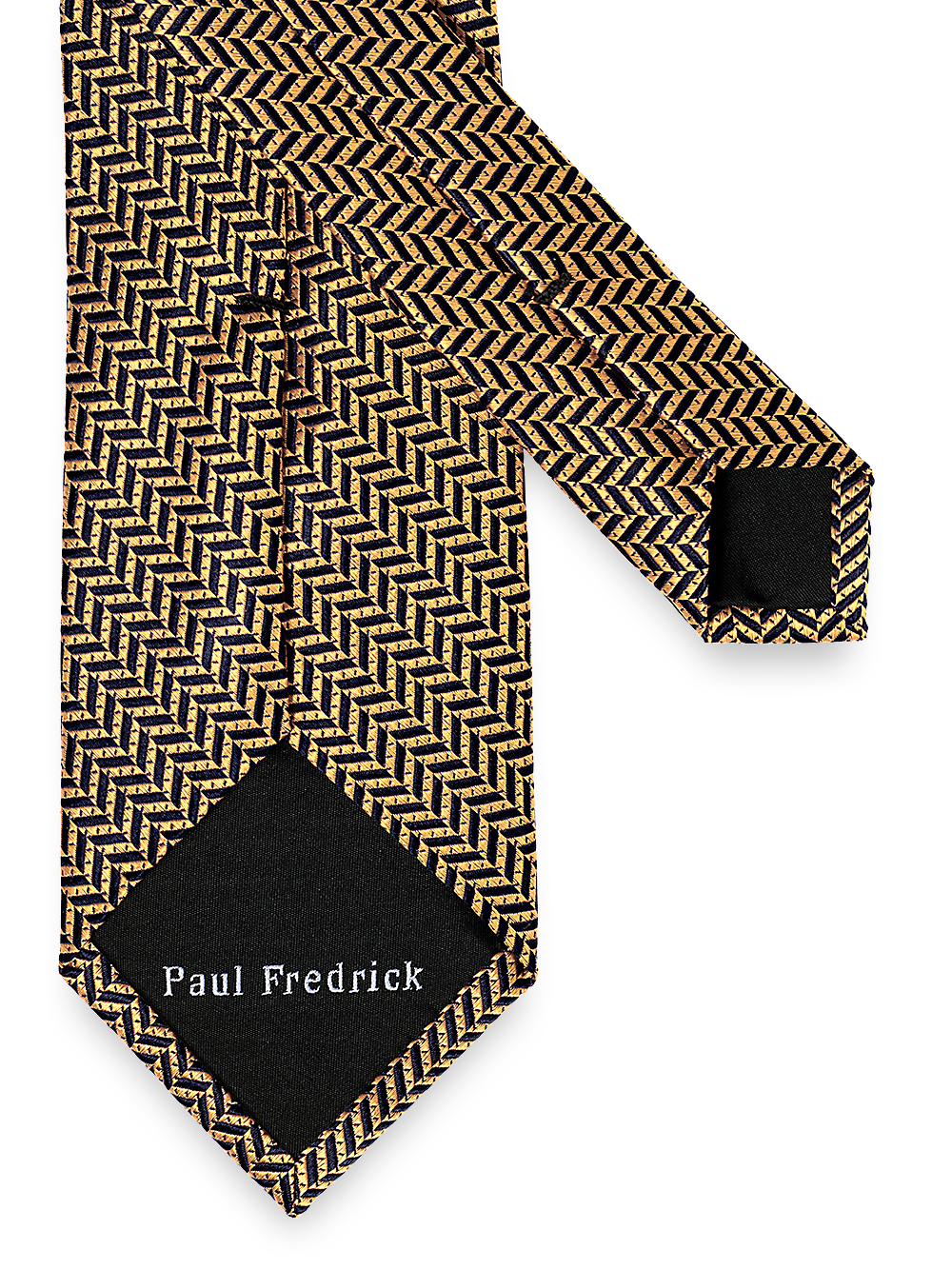 Alternate Image of Herringbone Woven Silk Tie-2