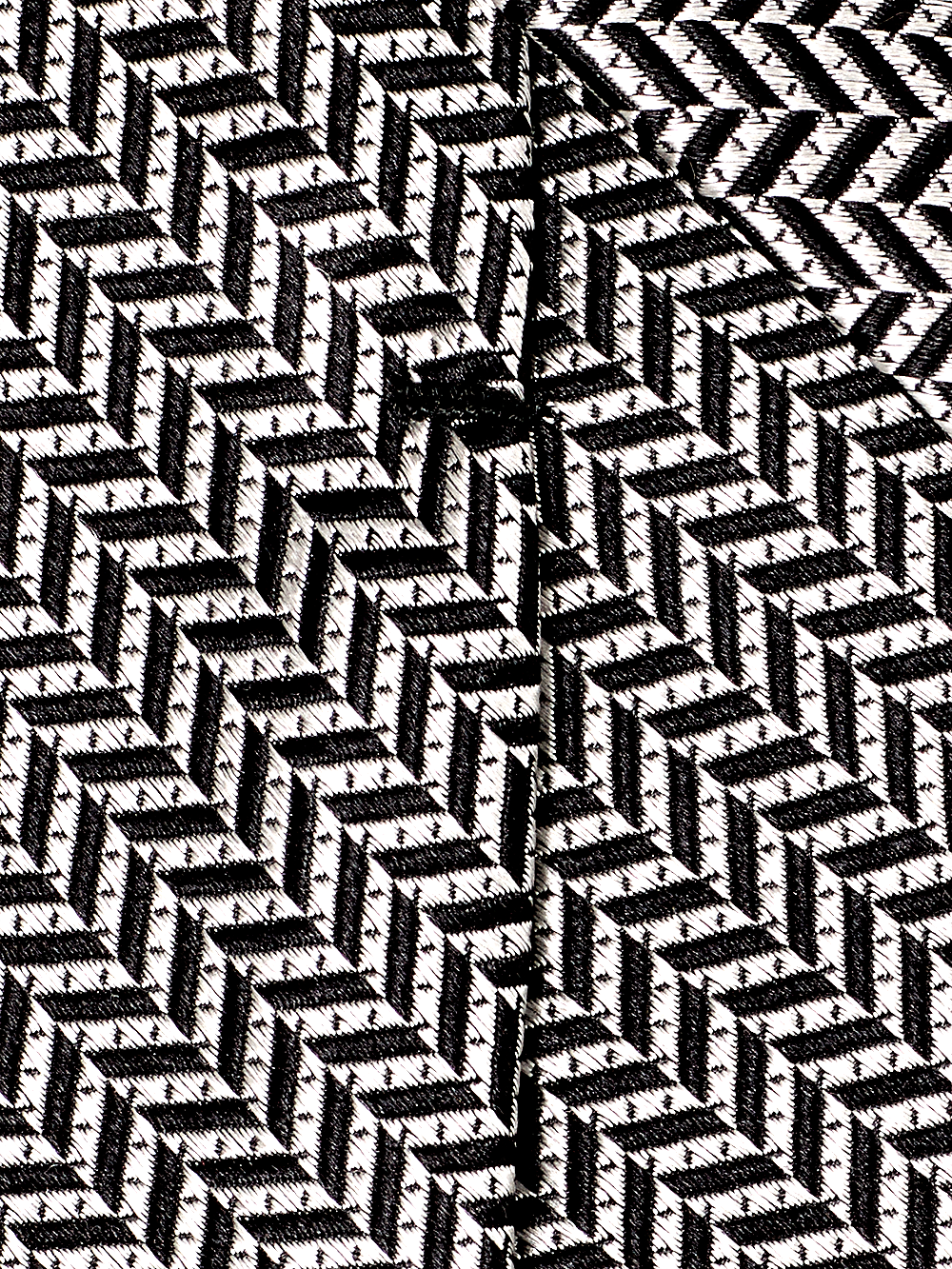 Alternate Image of Herringbone Woven Silk Tie-3