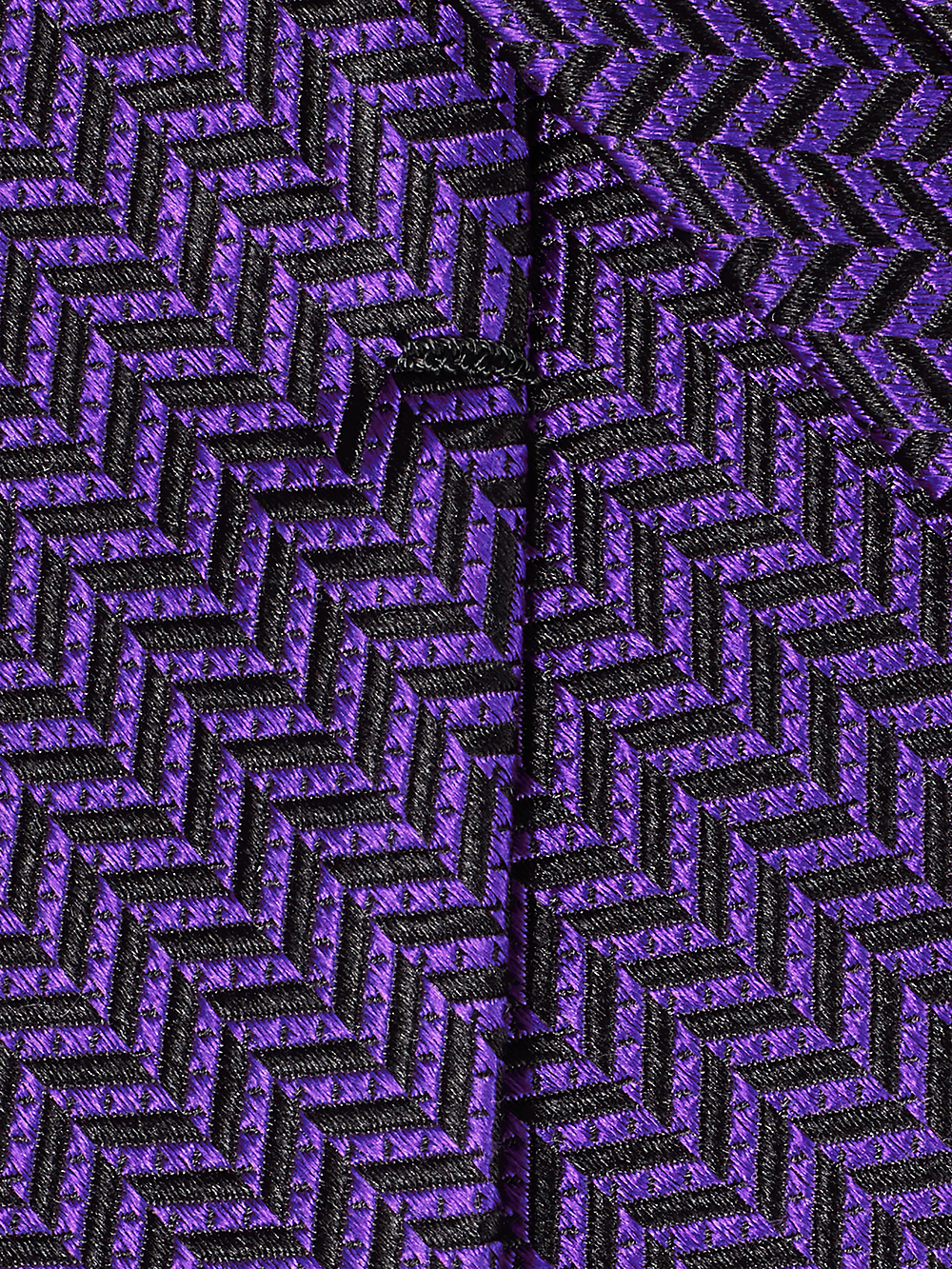 Alternate Image of Herringbone Woven Silk Tie-3