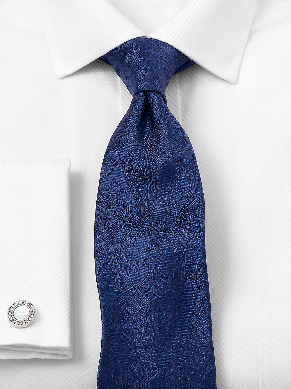 Alternate Image of Paisley Woven Silk Tie-1