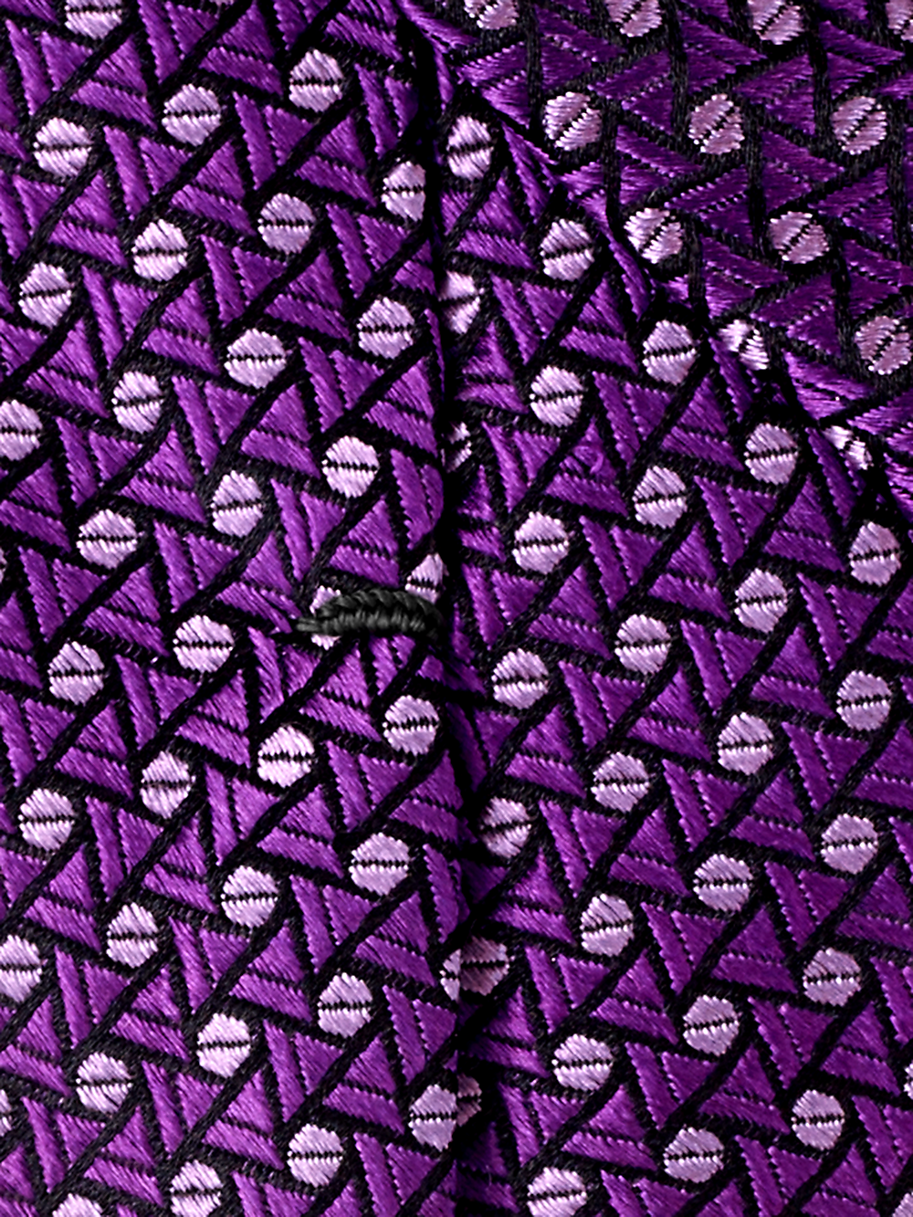 Alternate Image of Geometric Woven Silk Tie-3