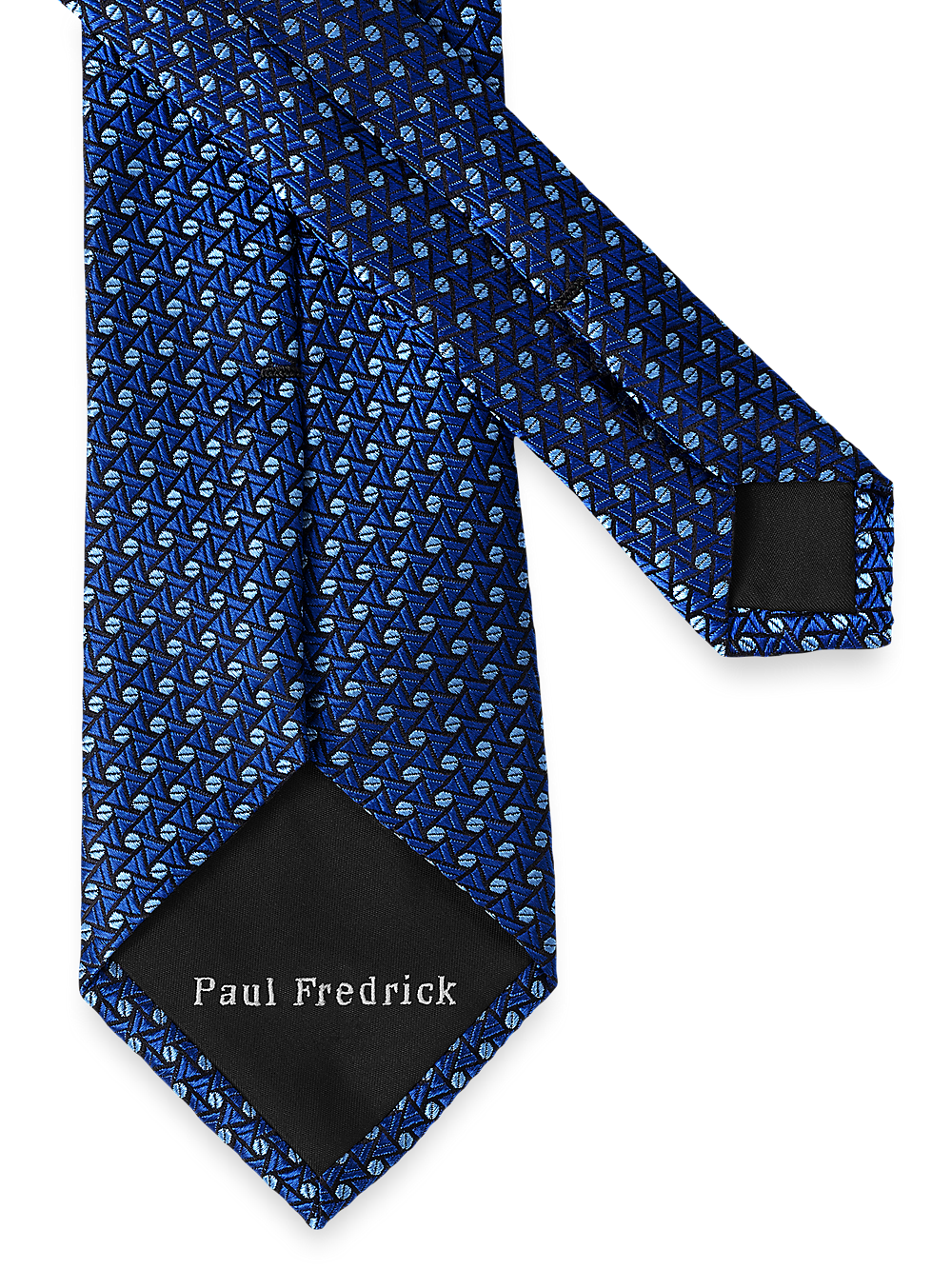 Alternate Image of Geometric Woven Silk Tie-2