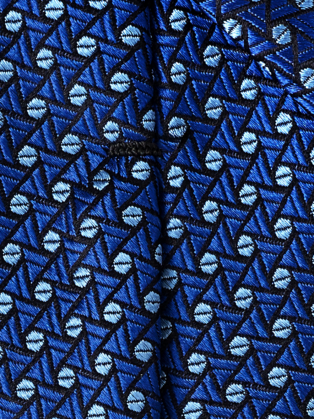 Alternate Image of Geometric Woven Silk Tie-3