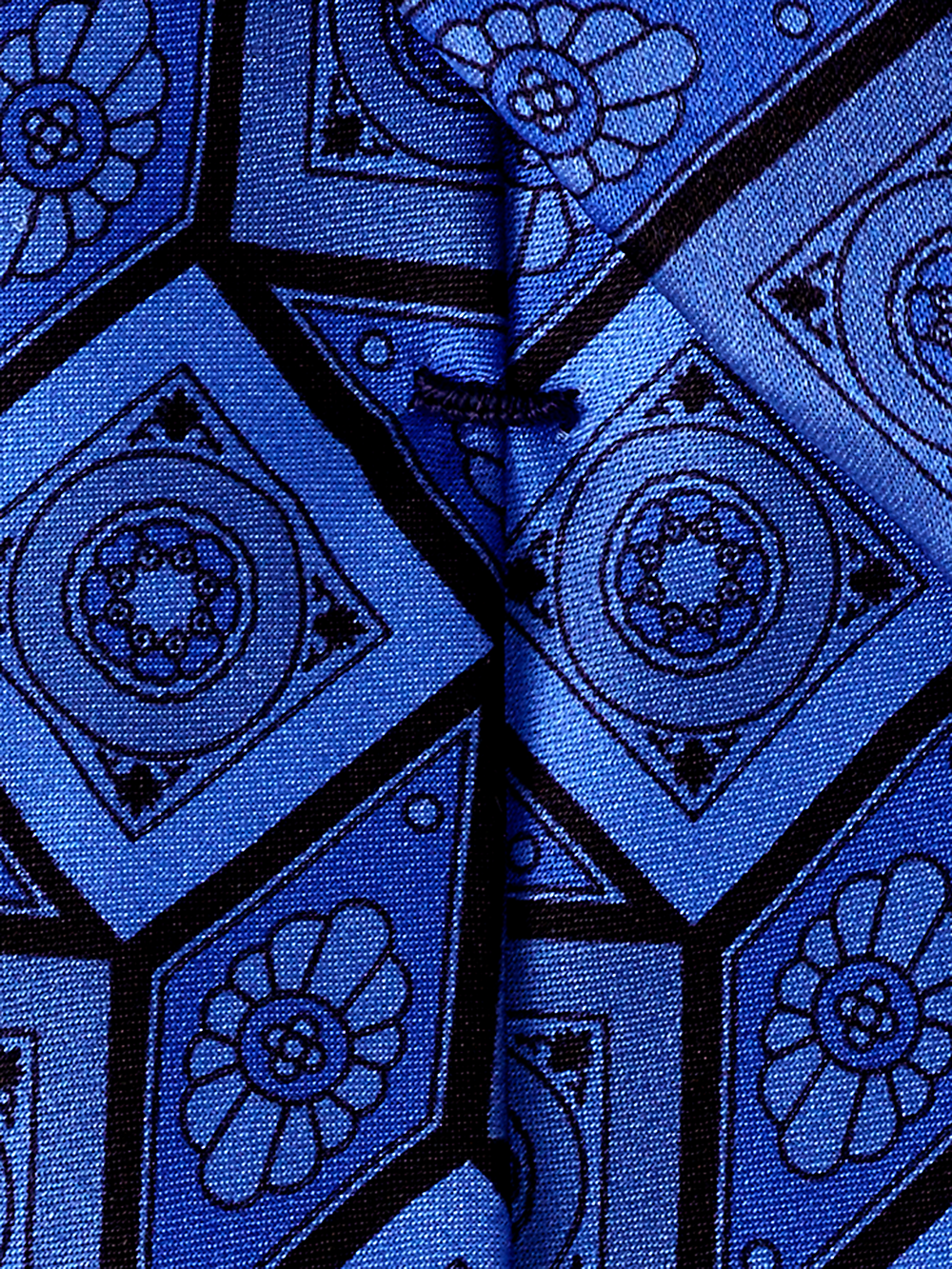 Alternate Image of Medallion Printed Italian Silk Tie-3