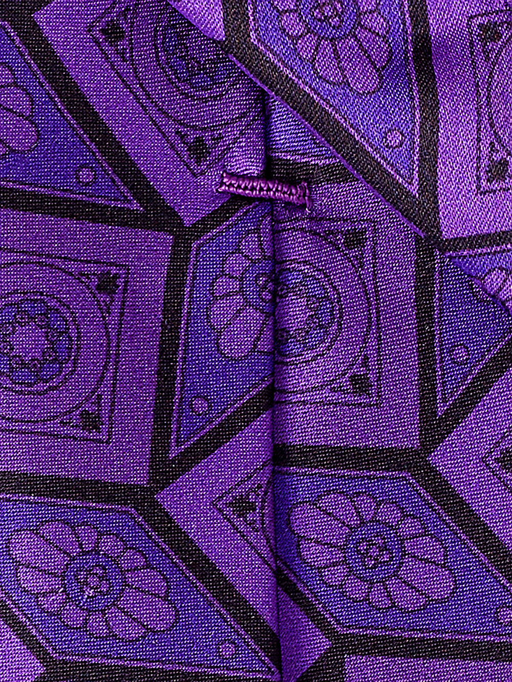 Alternate Image of Medallion Printed Italian Silk Tie-3