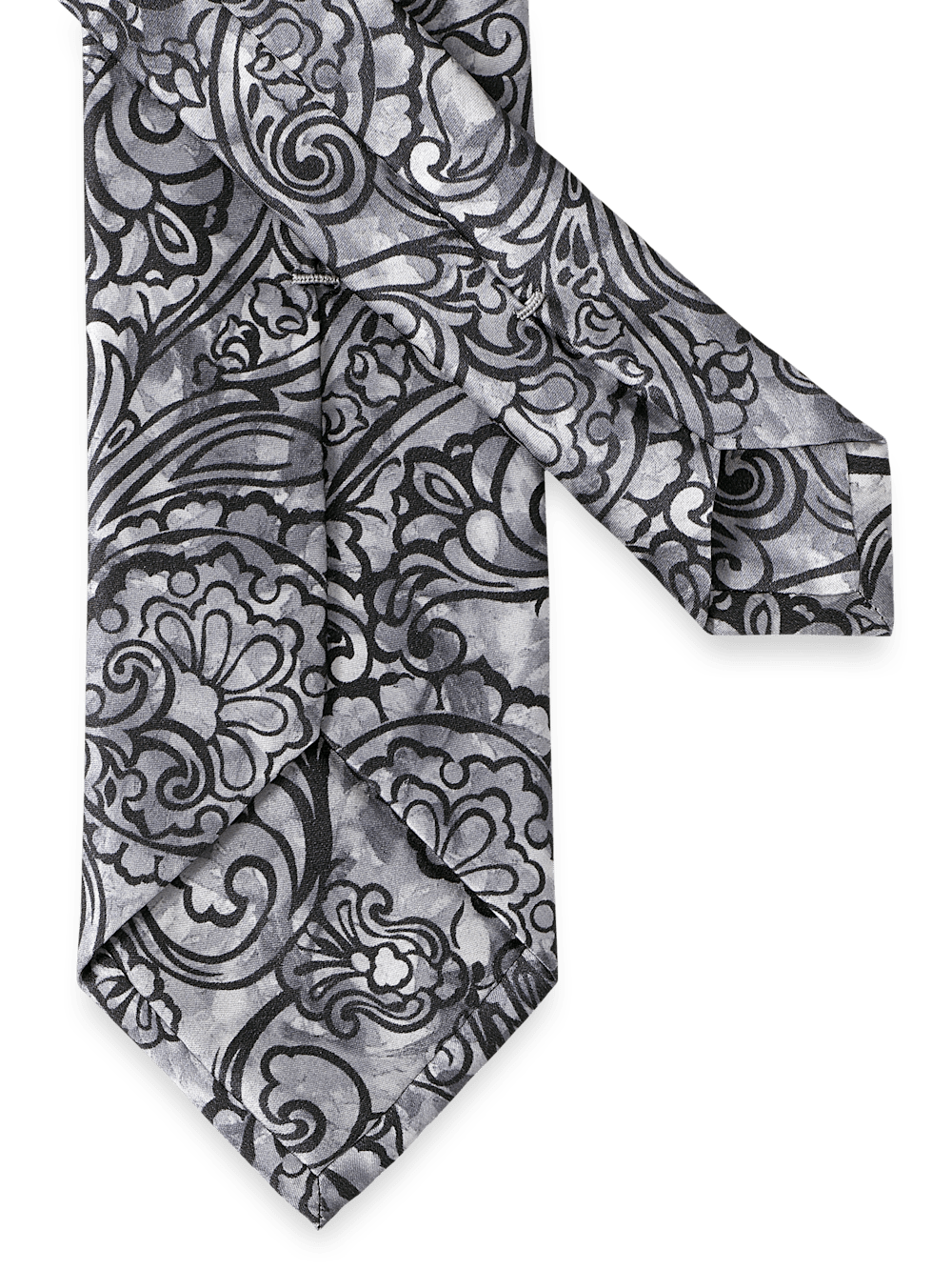 Alternate Image of Paisley Printed Italian Silk Tie-2