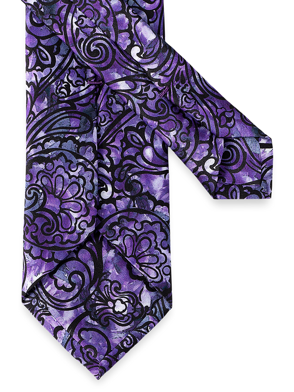 Alternate Image of Paisley Printed Italian Silk Tie-2