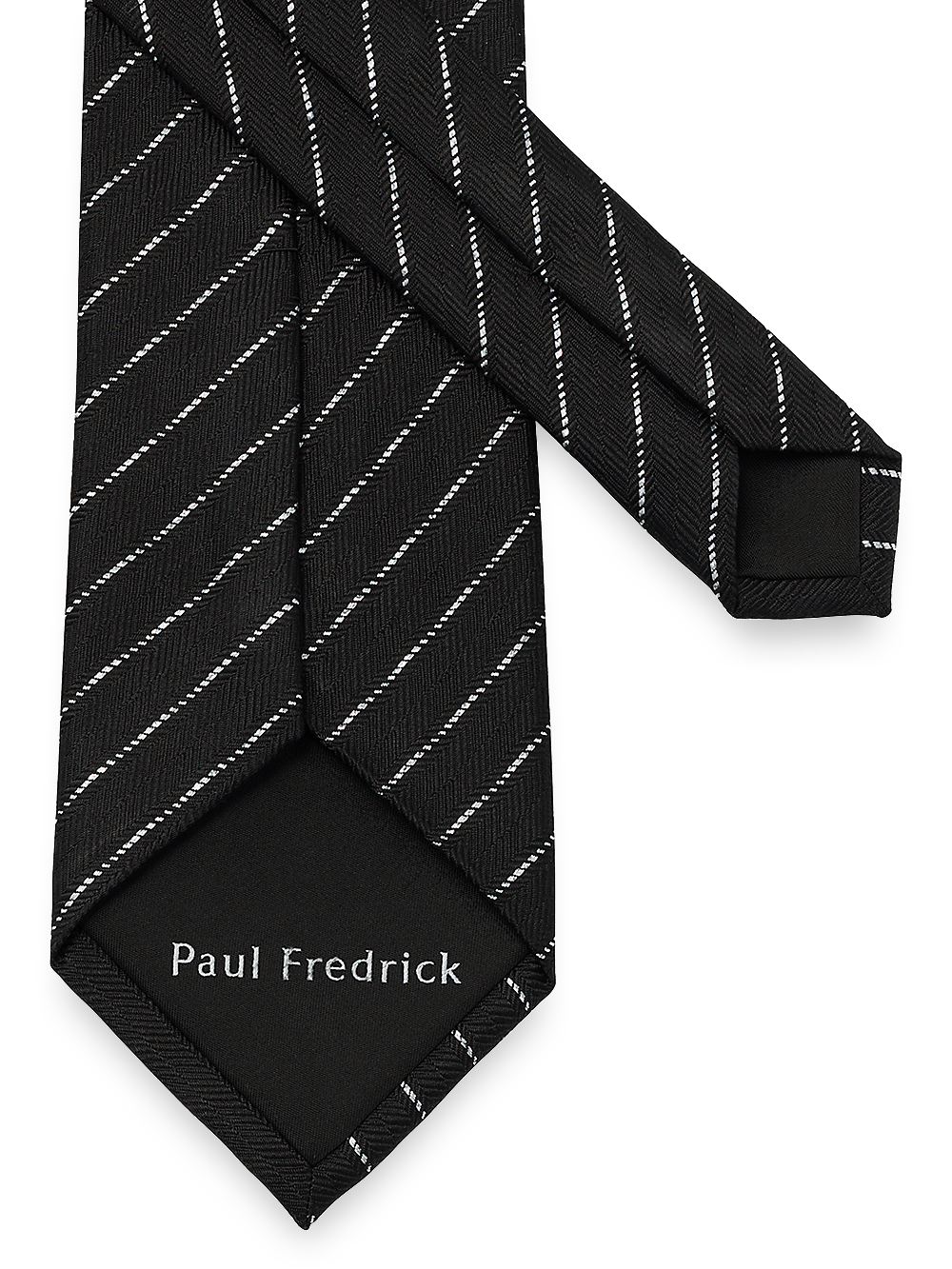 Alternate Image of Stripe Woven Silk Blend Tie-2