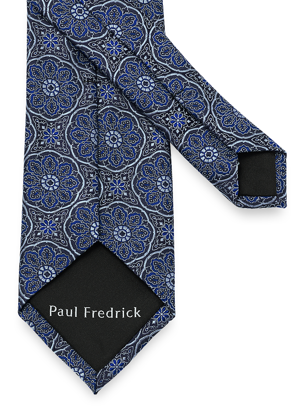 Alternate Image of Medallion Woven Silk Tie-2