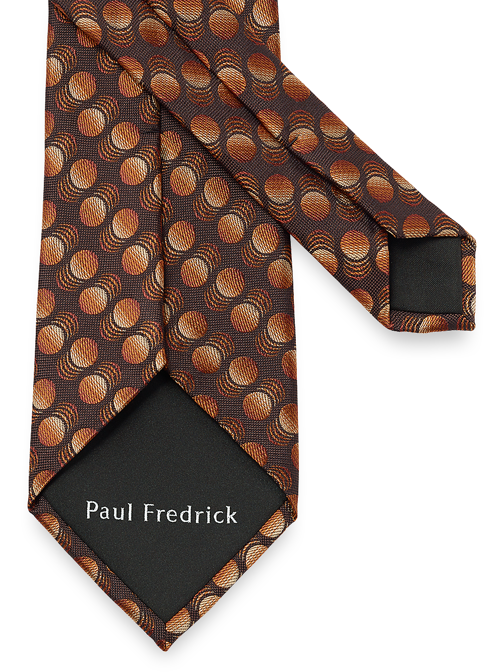 Alternate Image of Circles Woven Silk Tie-2