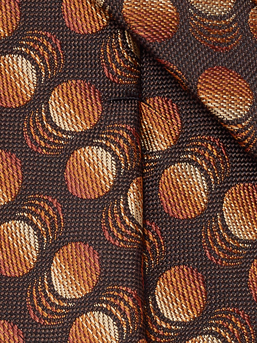 Alternate Image of Circles Woven Silk Tie-3