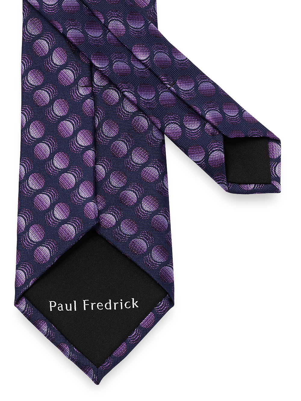 Alternate Image of Circles Woven Silk Tie-2