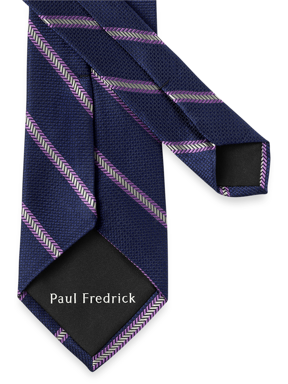 Alternate Image of Stripe Woven Silk Tie-2