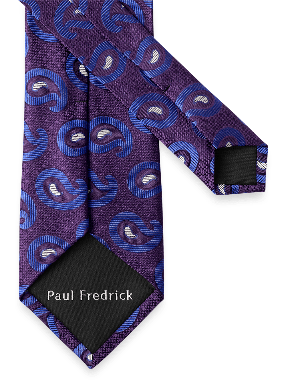 Alternate Image of Paisley Deco Woven Silk Tie-2