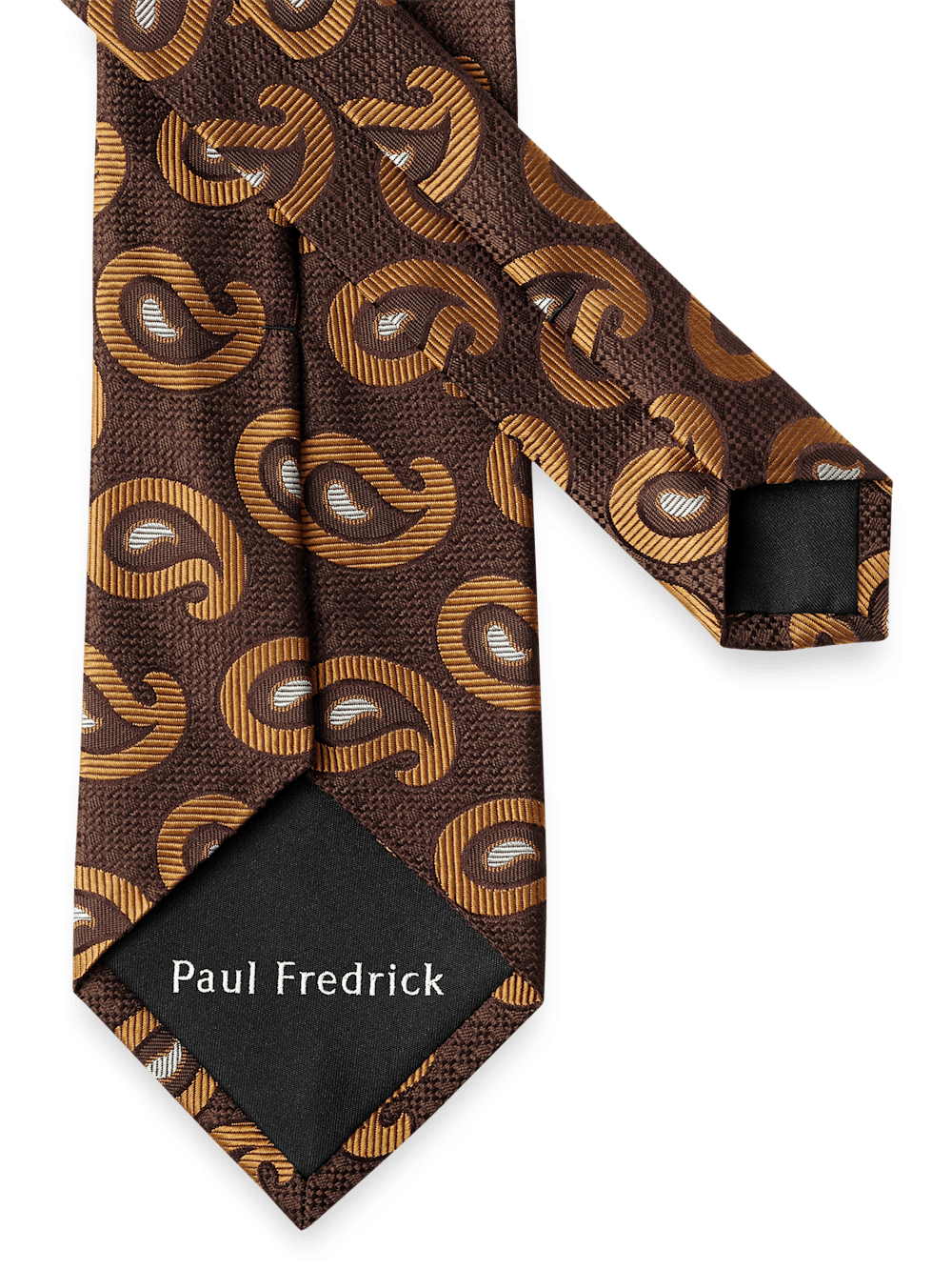 Alternate Image of Paisley Deco Woven Silk Tie-2