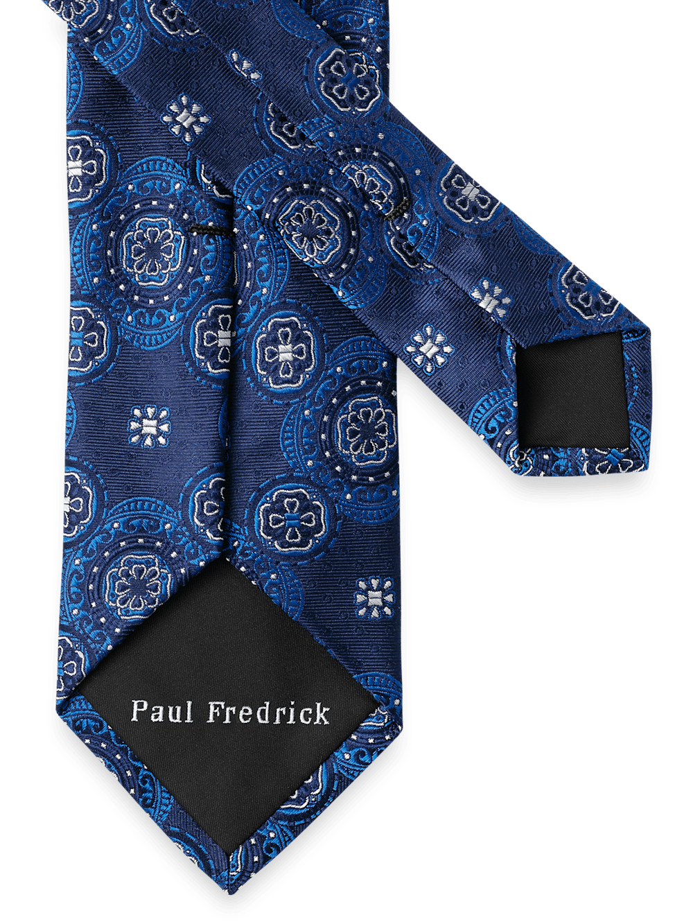 Alternate Image of Medallion Woven Silk Tie-2