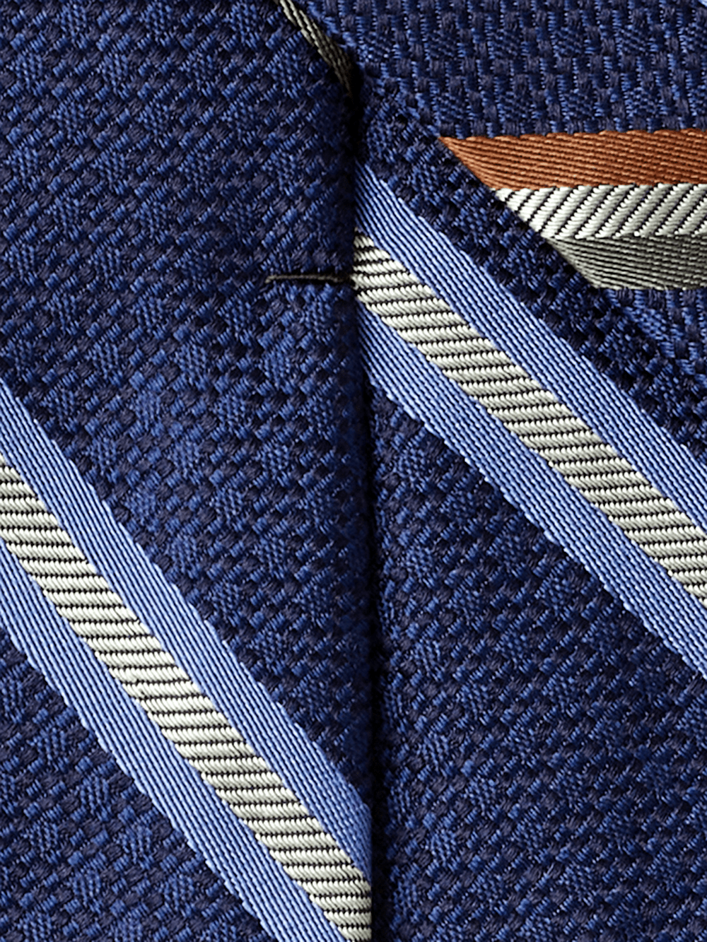 Alternate Image of Stripe Woven Silk Tie-3